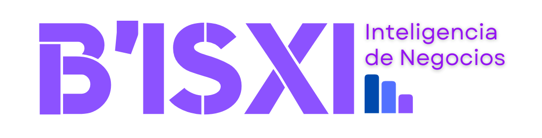 Logo BISXI Inteligencia de Negocios Morado 1100 x 280